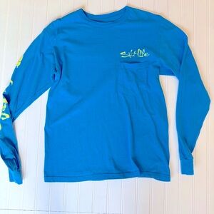 Salt Life Ocean Blue Long Sleeve Tee